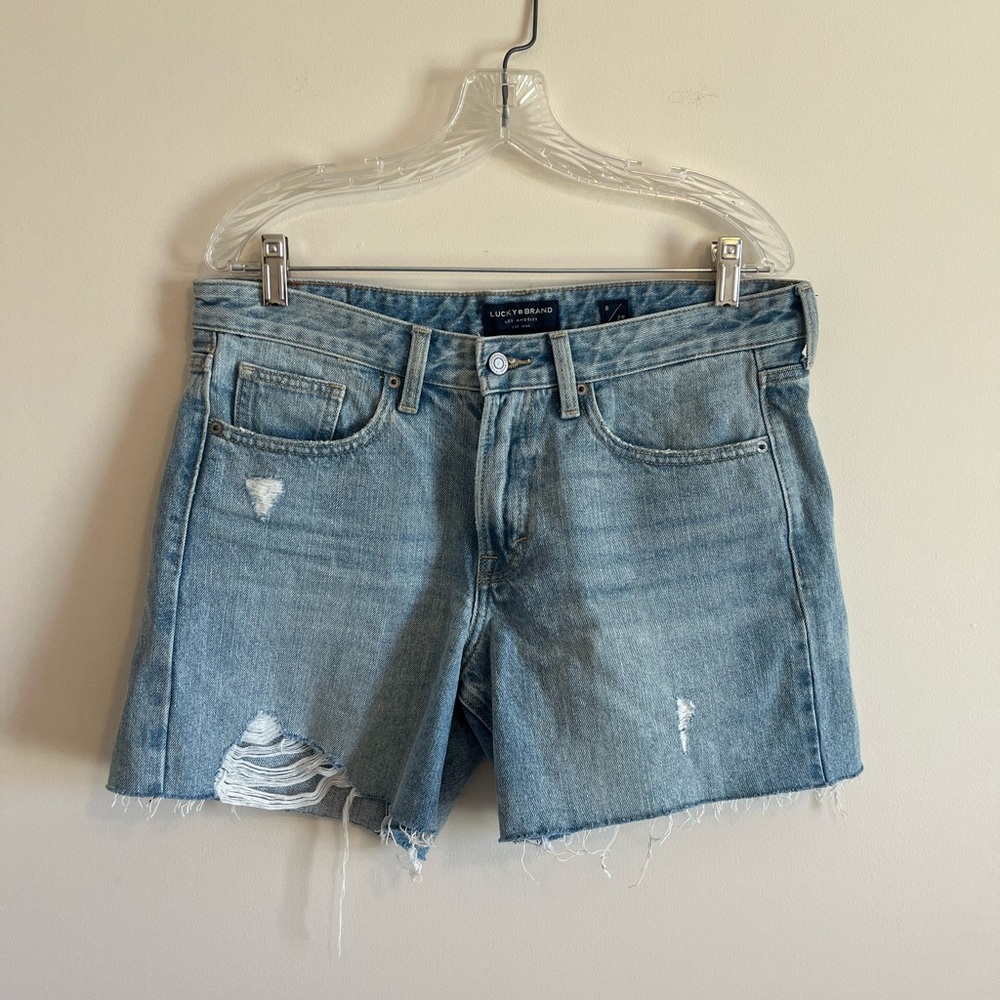 [Lucky Brand] Light Wash Boyfriend Short- Size 8/29